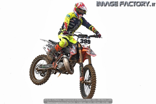 2019-02-10 Mantova - Internazionali di Motocross 00892 125cc 399 Alberto Ladini